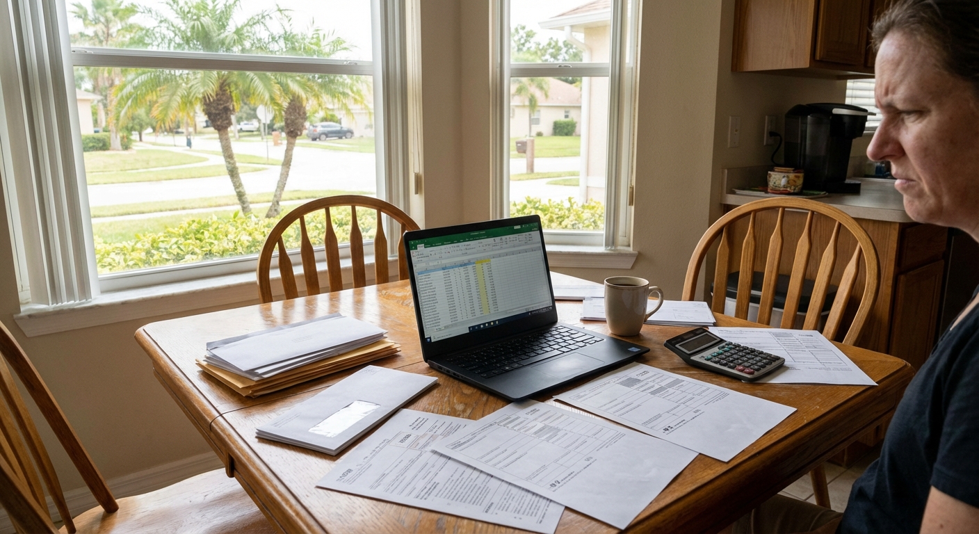 Filing personal taxes in Central Florida with changing income, including gig work, side hustles, and self-employment